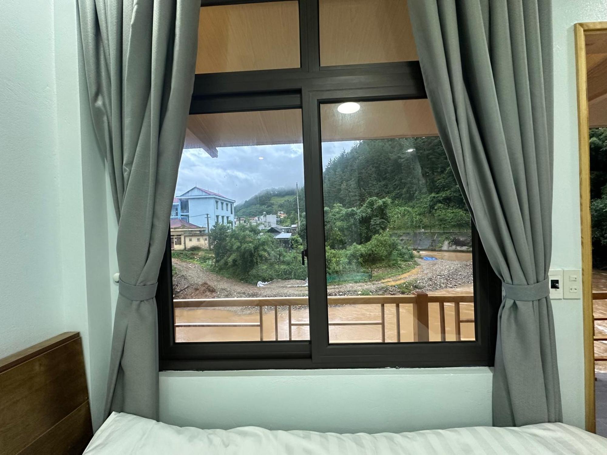 Bed and Breakfast Nha Nghi Kim Dong Mu Cang Chai Zewnętrze zdjęcie